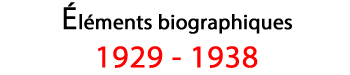 titre �l�ments biographiques 1911-1929